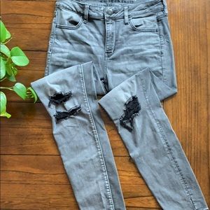 AMERICAN EAGLE super stretch jeans EUC